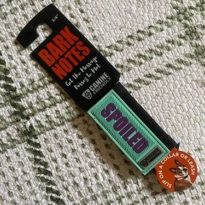 Canine Friendly I Bark Notes I *SPOILED* I Collar or Leash Slip-On Vanity Plate